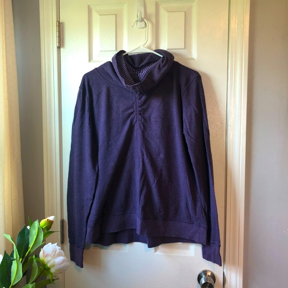 lululemon athletica Tops - Lululemon Cowl Neck Sweatshirt